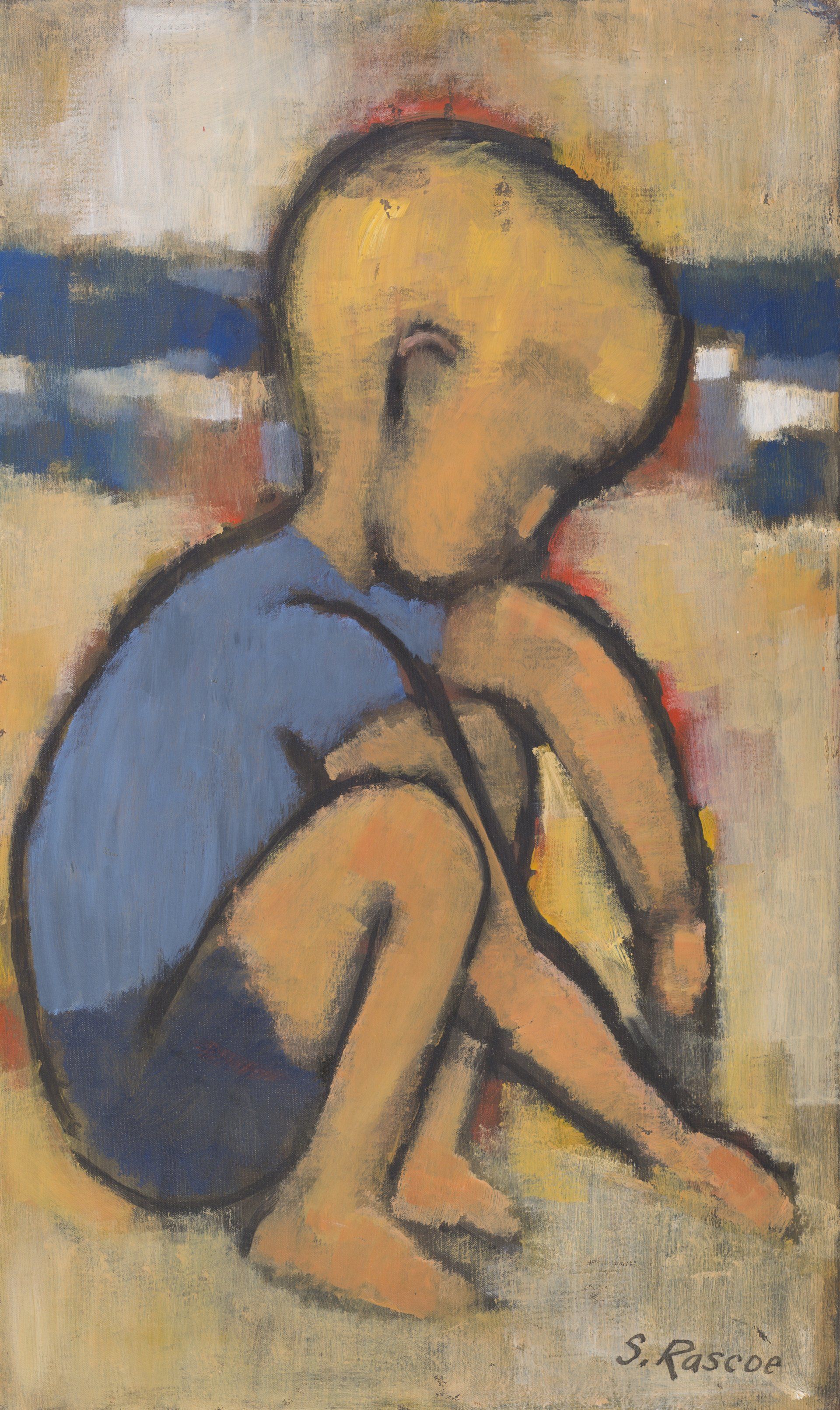 Boy At The Beach Stephen Rascoe