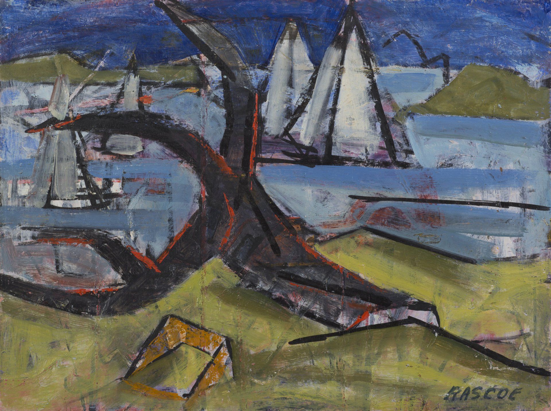 Seascape with Tree Limb Stephen Rascoe