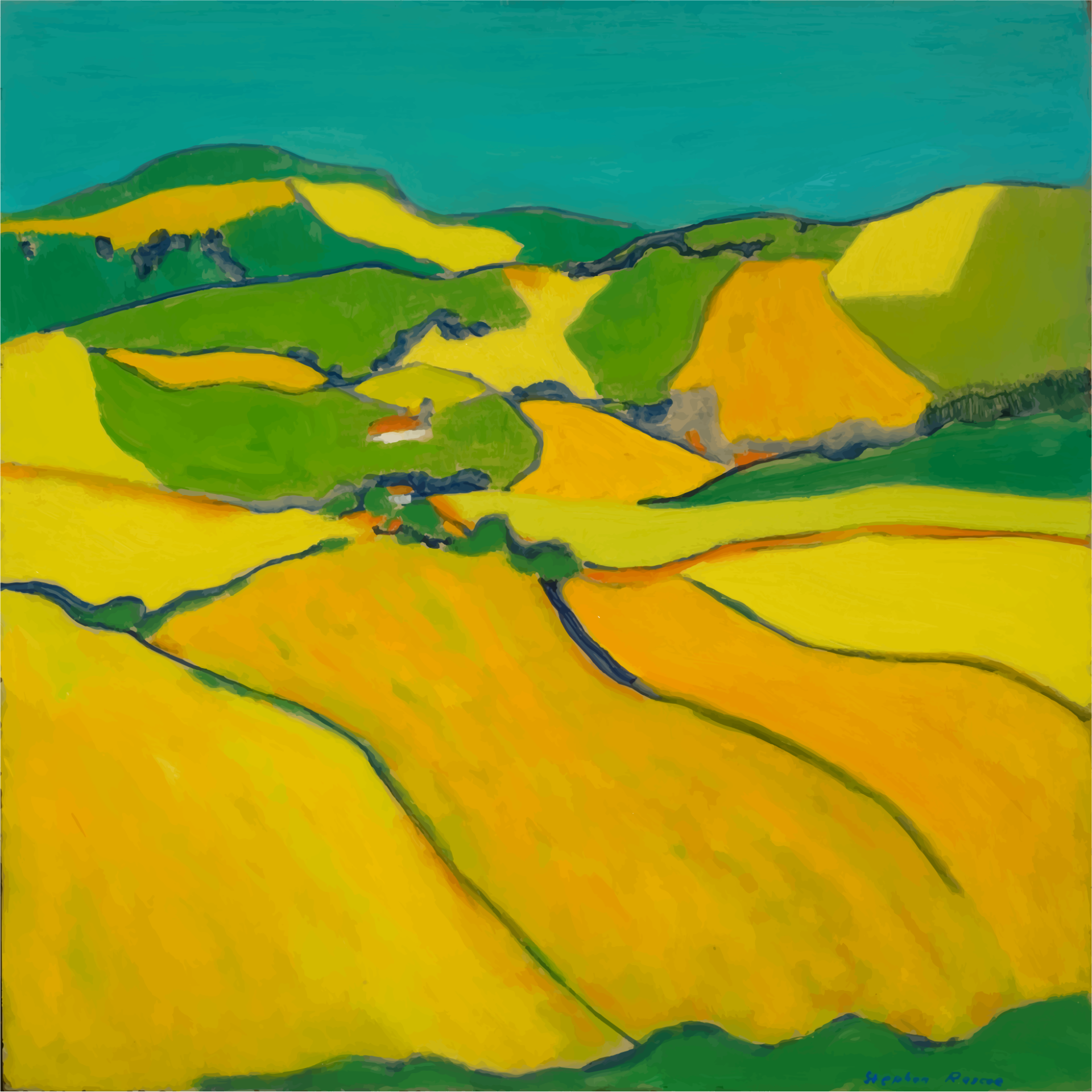 Hill Country Farm Land Stephen Rascoe