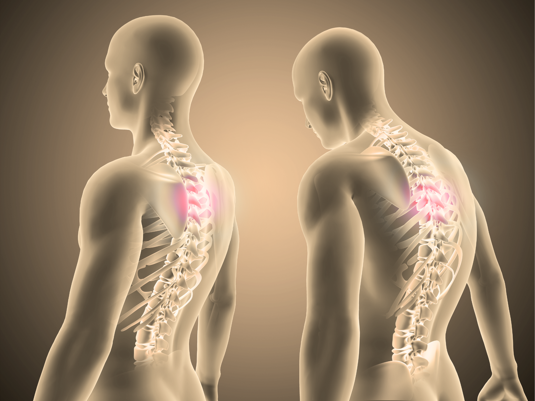 Korrekte Körperhaltung und -ausrichtung, um Schmerzen und Verletzungen vorzubeugen 