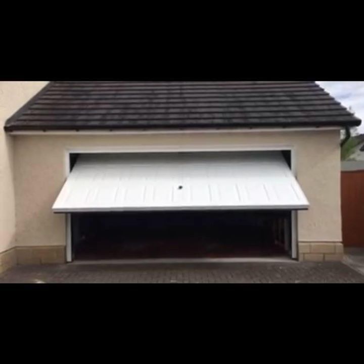 up & over garage door install