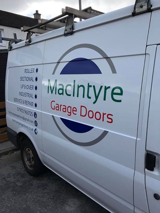 MacIntyre Garage Doors Van