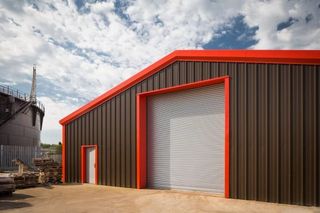 Commercial Garage Doors Inverness Galvanised AlluRoll
