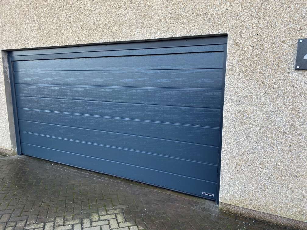 wide sectional garage door inverness