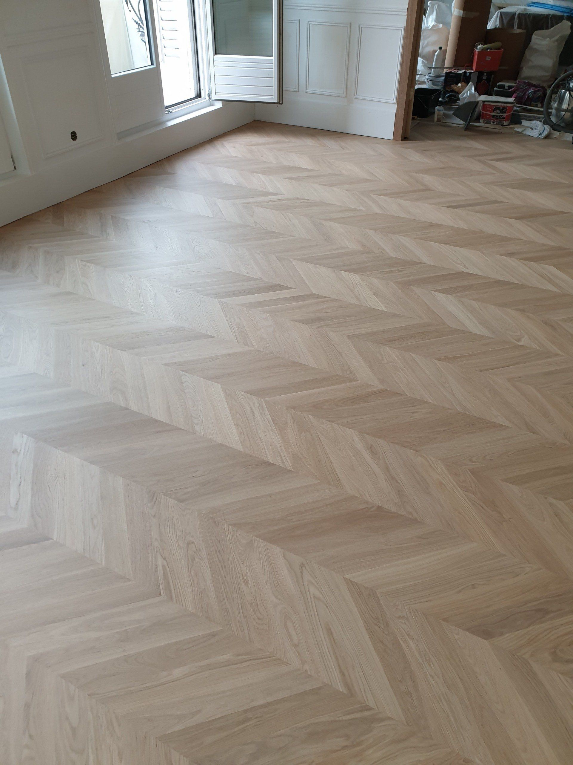 pose parquet point hongrie