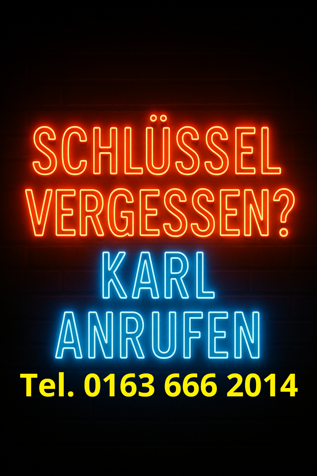 Schlüsseldienst Alsdorf - Karl - Tel.: 0163 666 2014