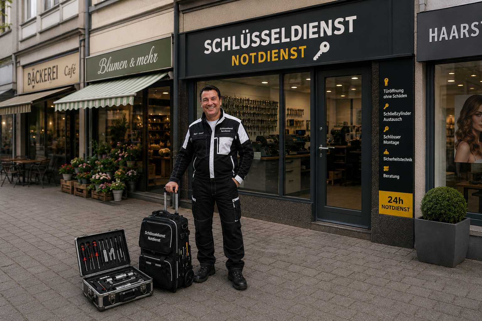 Schlüsseldienst Notdienst Monteur Karl Josef Jörrißen