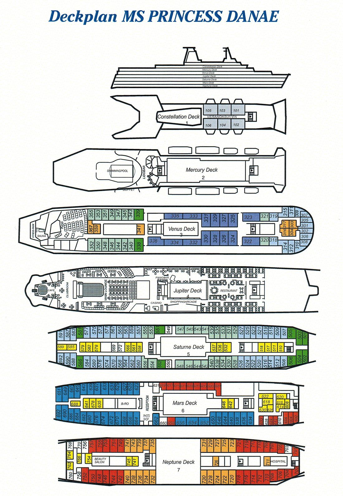 Schiffsportraits - PRINCESS DANAE