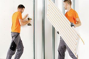 Flächenheizung Variotherm bei Apritec