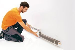 Flächenheizung Variotherm bei Apritec