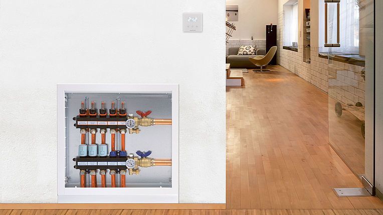 Flächenheizung Variotherm bei Apritec