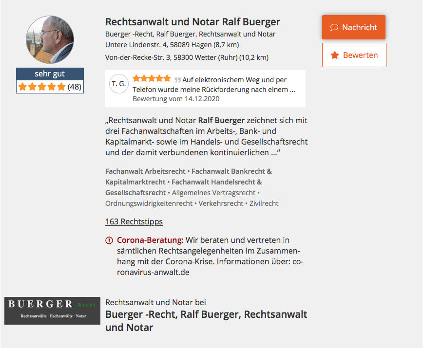 Arbeitsrecht Hagen Fachanwalt Fur Arbeitsrecht Ralf Buerger