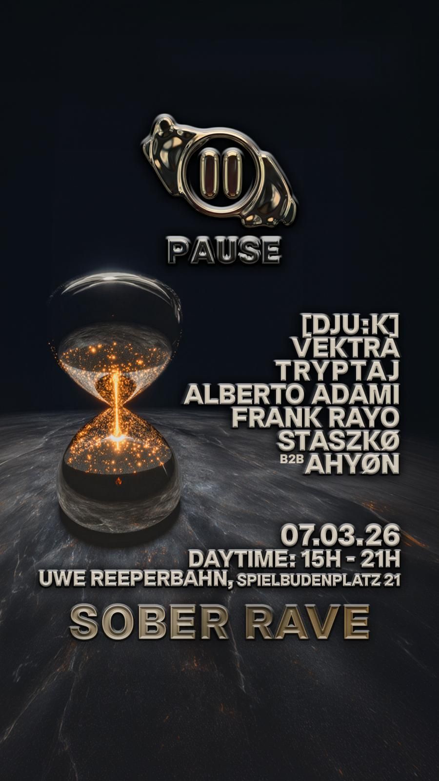 hamburg pause sober rave uwe hard techno