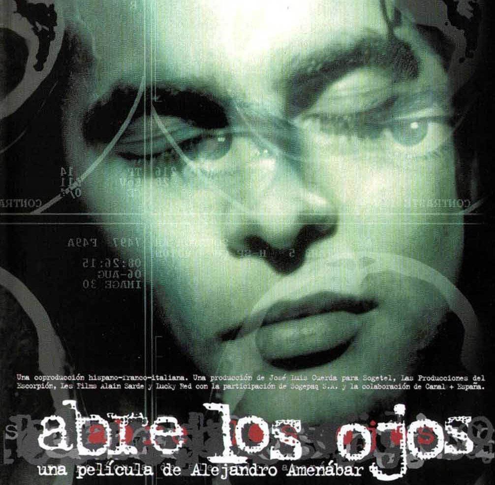 Eduardo Noriega, actor, en la película Abre los Ojos, de Alejandro Amenábar