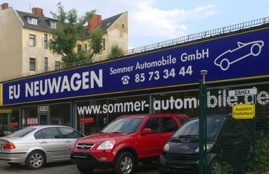 MFH Standort Berlin EU-Fahrzeug Verkauf
