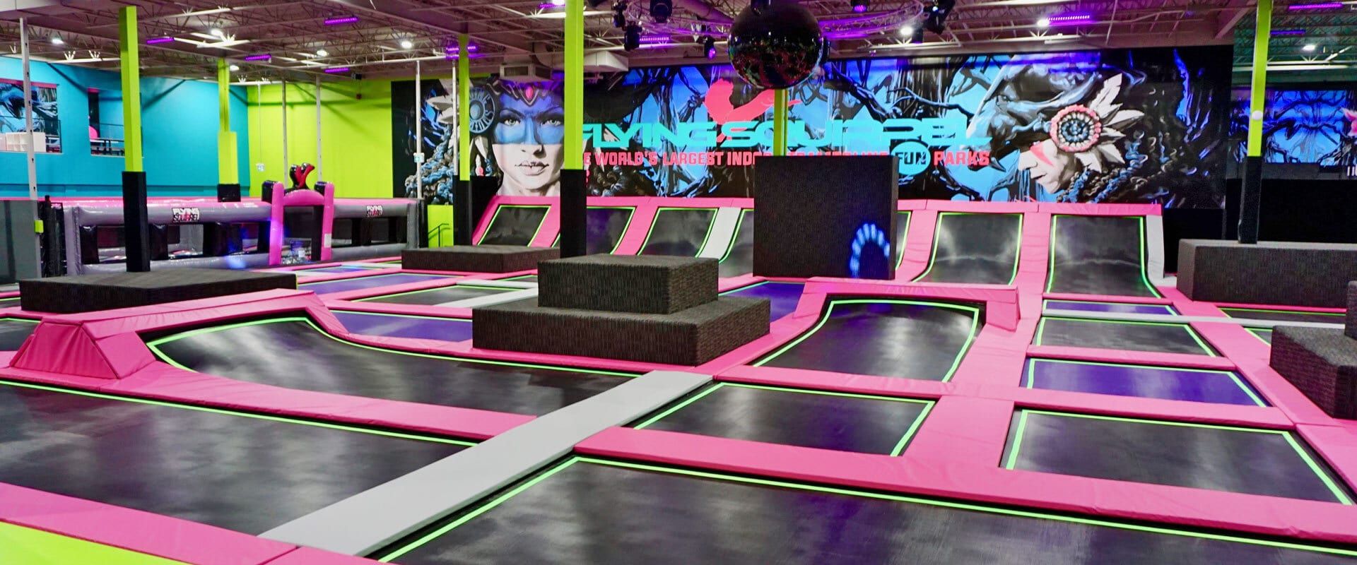 Fabricantes de TRAMPOLINE PARKS AVENTURAE