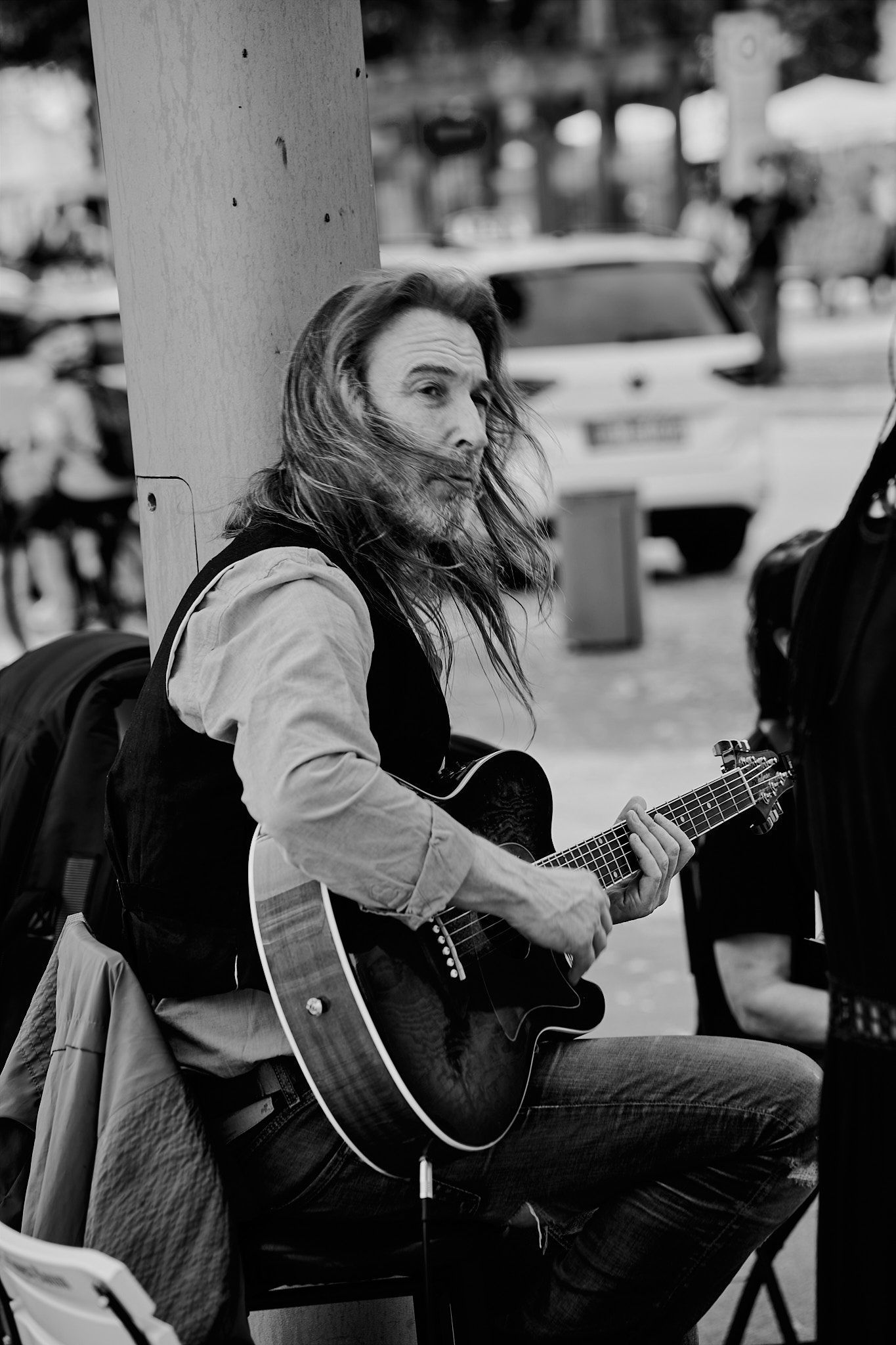 Matthias Dorer an der Gitarre