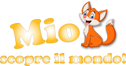 Una volpe arancione stilizzata è seduta accanto alla scritta