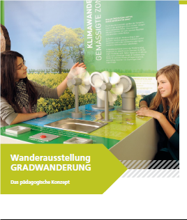 Flyer Wanderausstellung GRADWANDERUNG