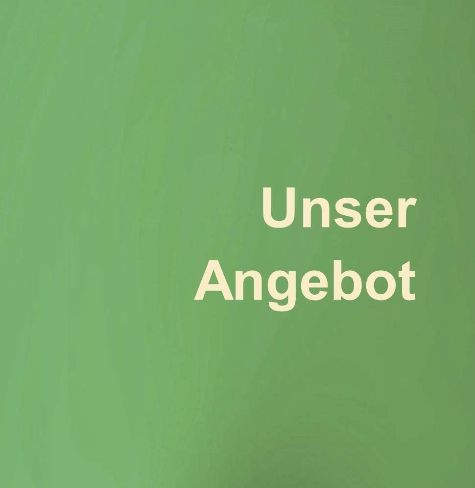 Unser Angebot