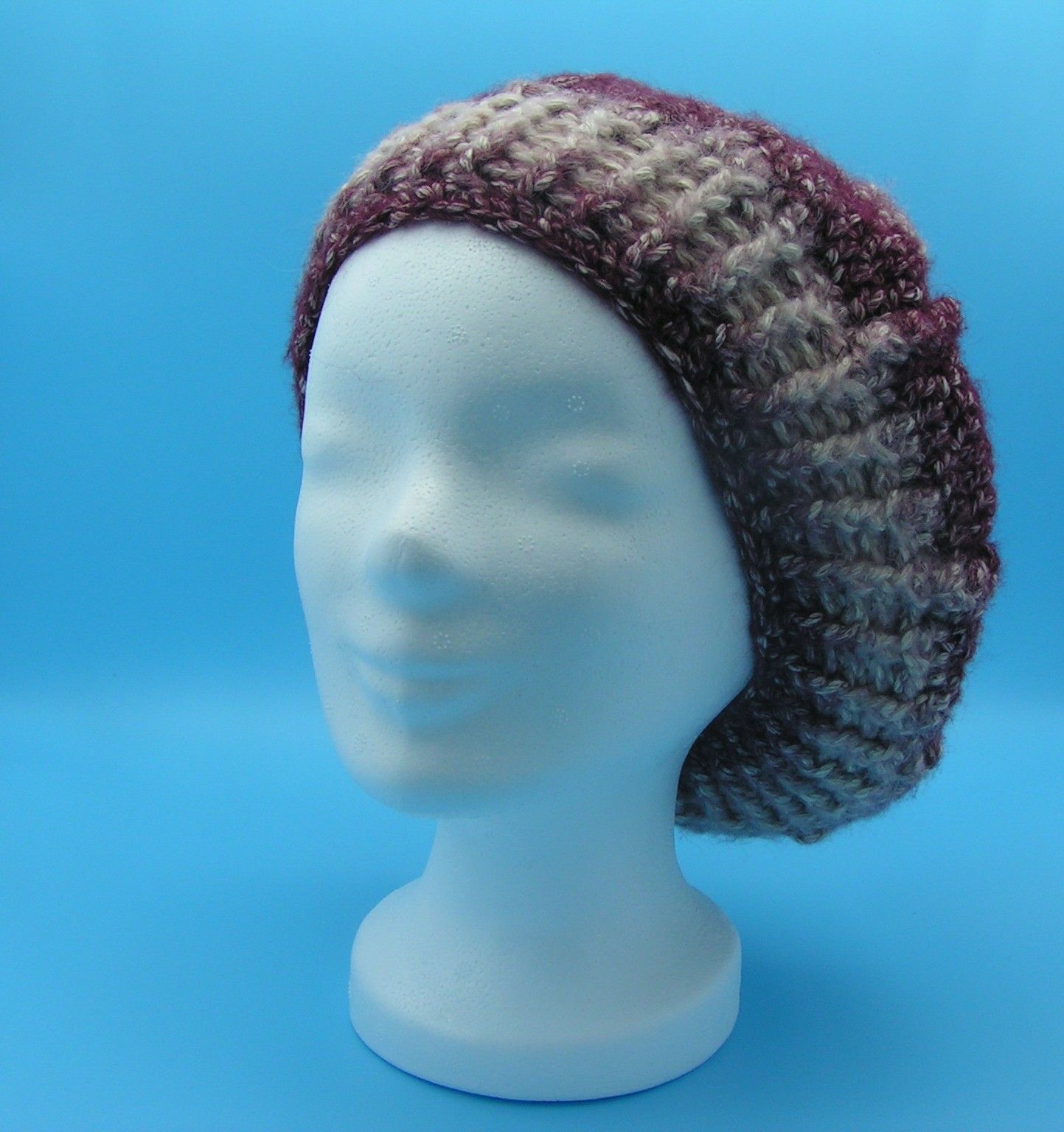 Baskenmütze gehäkelt