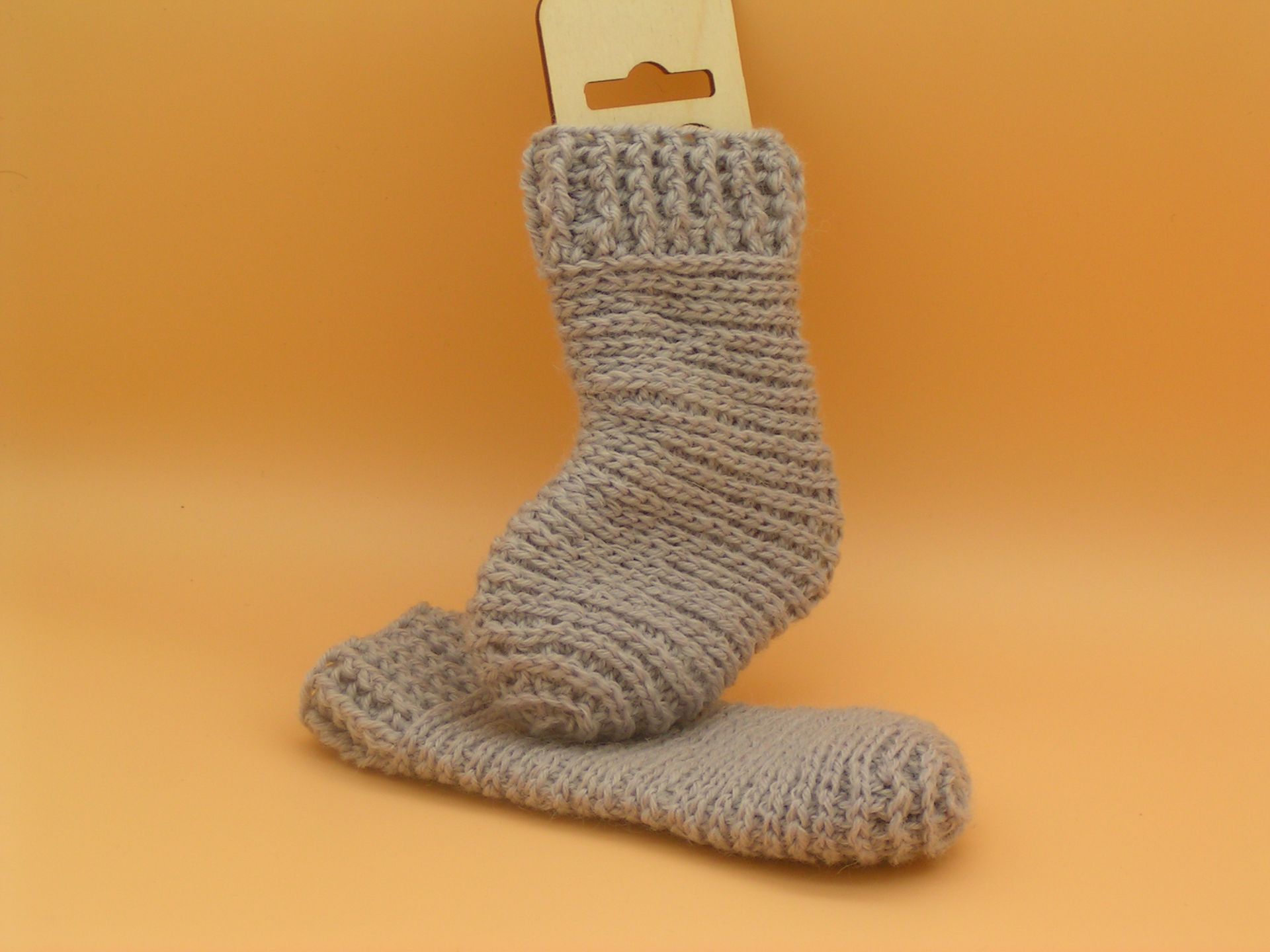 gehäkeltes Spiralsöckchen für Babys