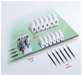 Eurpaklemmleisten mit und ohne Drahtschutz by VISIONCON.
