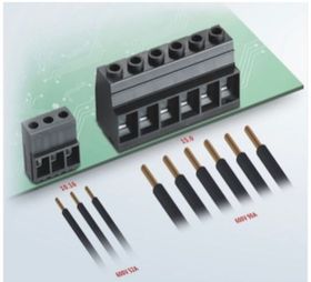PCB-Schraubklemmen mit und ohne Drahtschutz by VISIONCON.