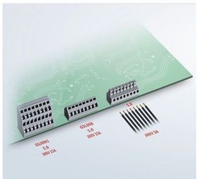 PCB- Schraublosklemmen mit und ohne Drahtschutz. VISIONCON: