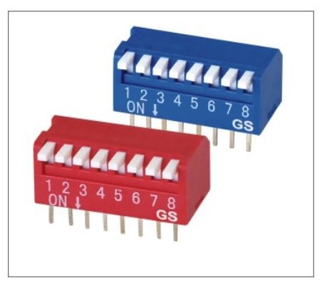 Code-Switches, THR Raster 2.54mm von VISIONCON.