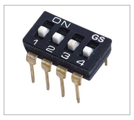Code-Switches, Raster 2.54mm, THR