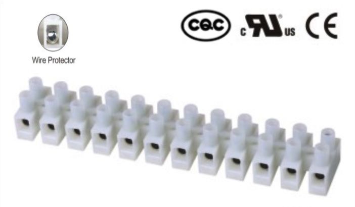 Euroklemme mit Drahtschutz