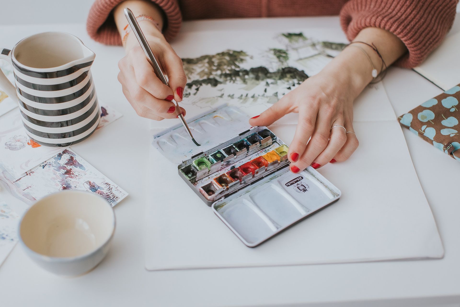 Nadine Heidegger Art Workshop