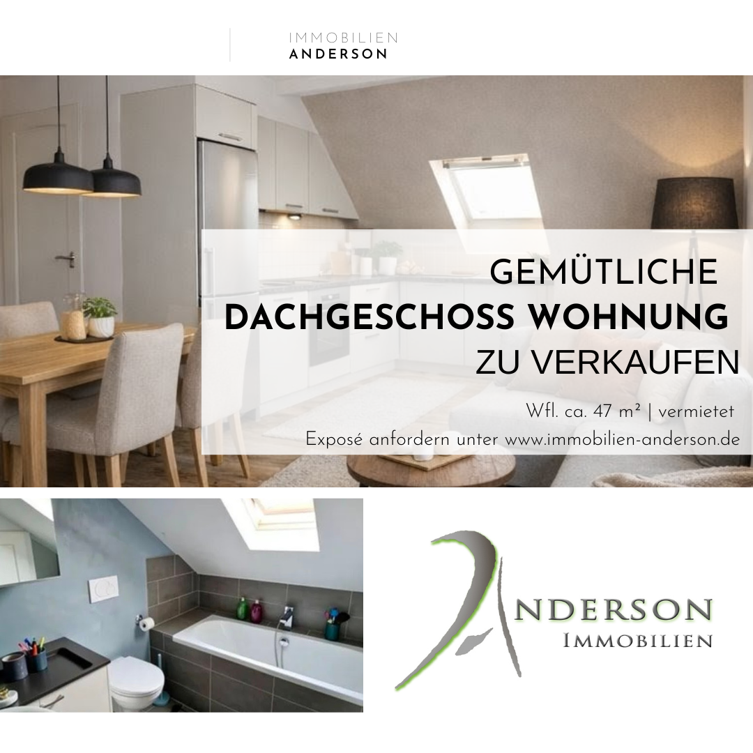 Wohnung Dachgeschoss Kauf Ingolstdt vermietet Investor Anlageobjekt selbstbezug