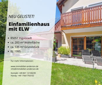 Haus Einliegerwohnung Ingolstadt Kauf 
