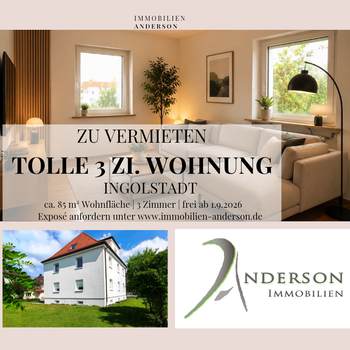 Wohnungskauf Wohnung Dachgeschoss Kauf Ingolstdt vermietet Investor Anlageobjekt selbstbezug