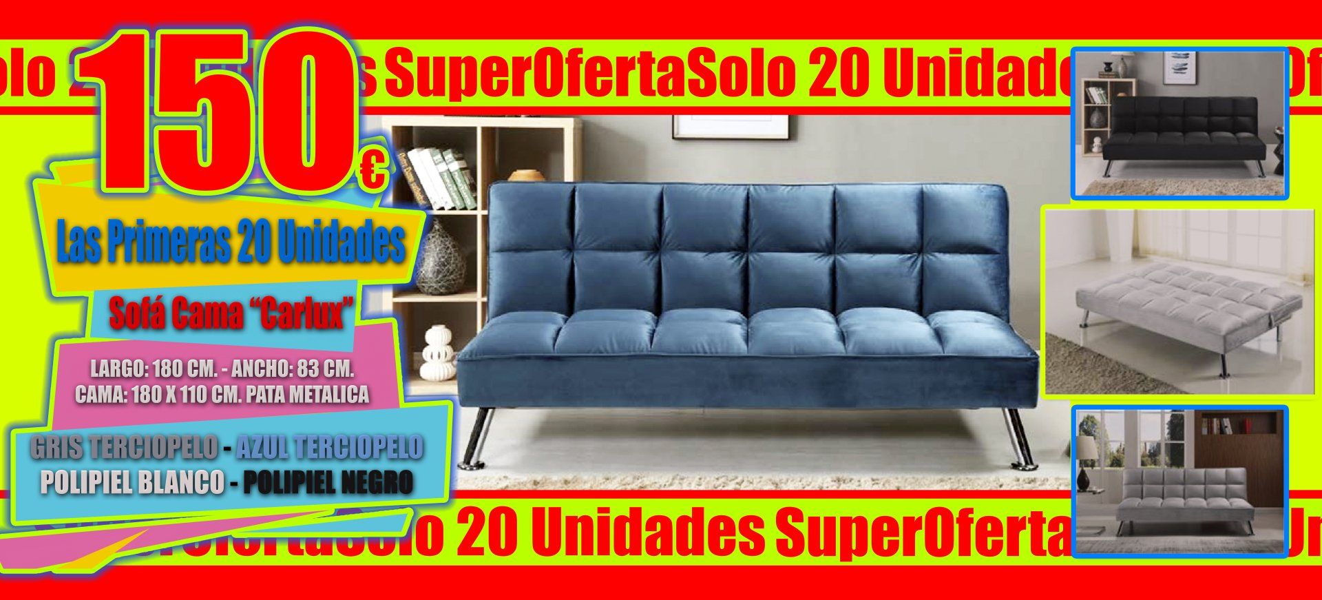 TIENDA DE MUEBLES EN MADRID CON LOS MEJORES PRECIOS Y EN VALLECAS