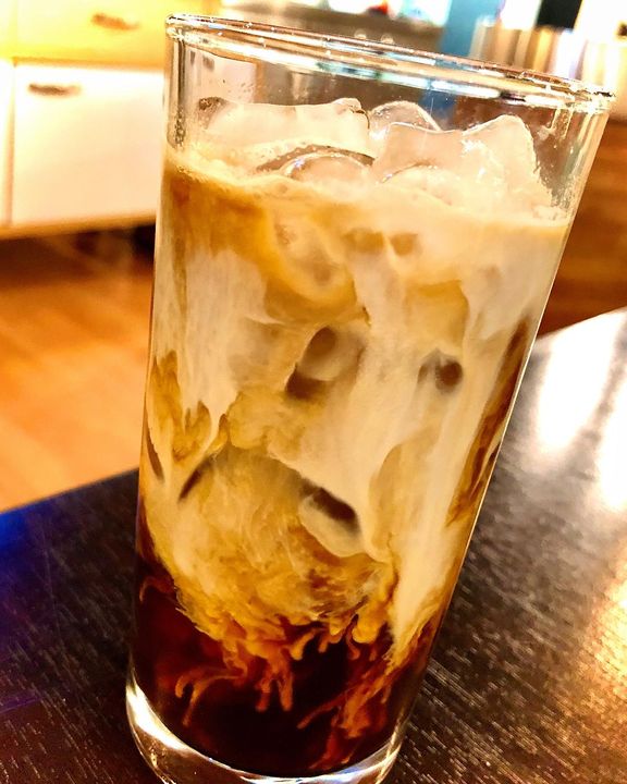 Vietnamese style iced coffee