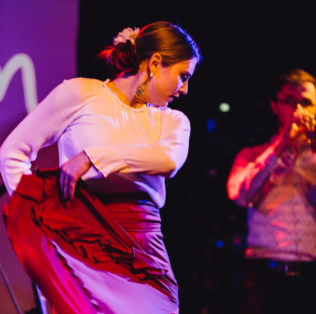 Natalia tanzt Flamenco auf dem Tollwood Festival München