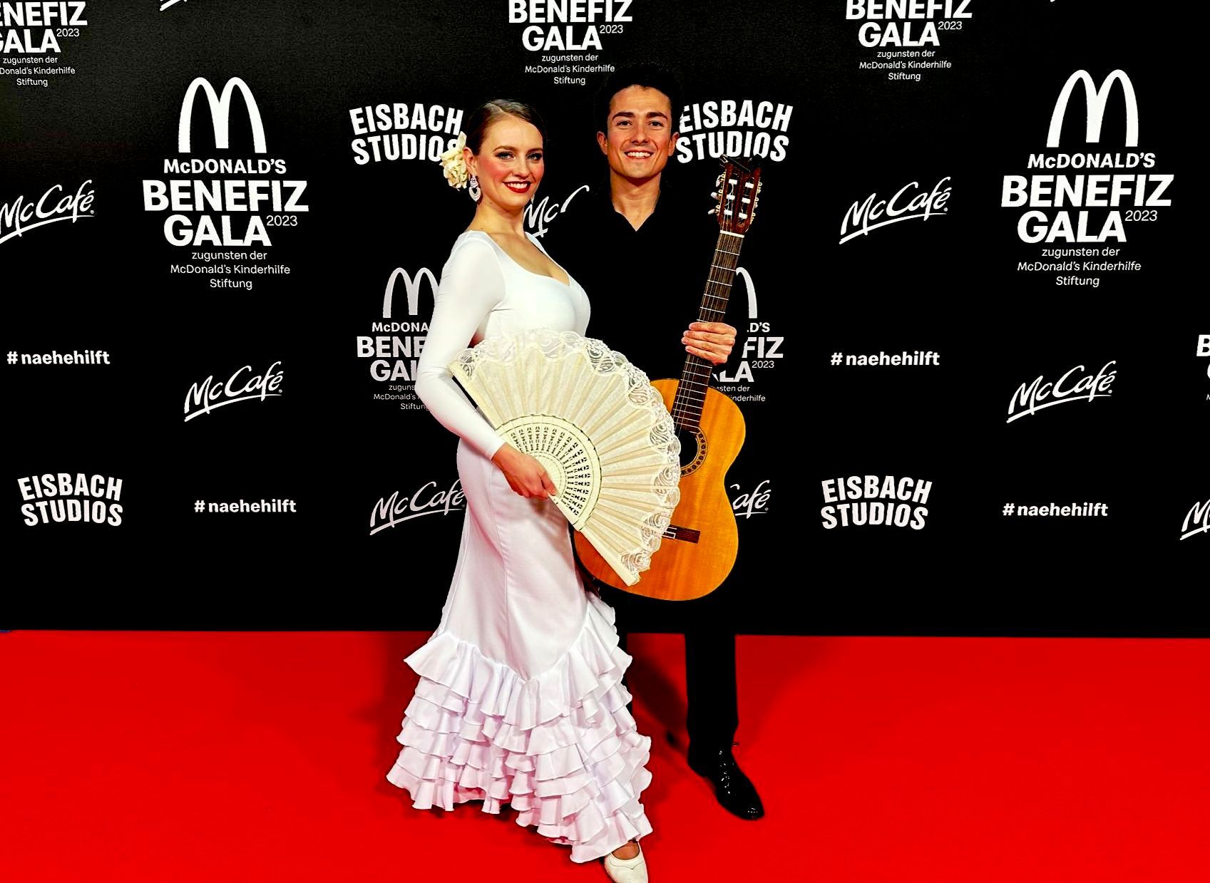 Natalia und Anoush Saadat auf der McDonald's Benefizgala 2023