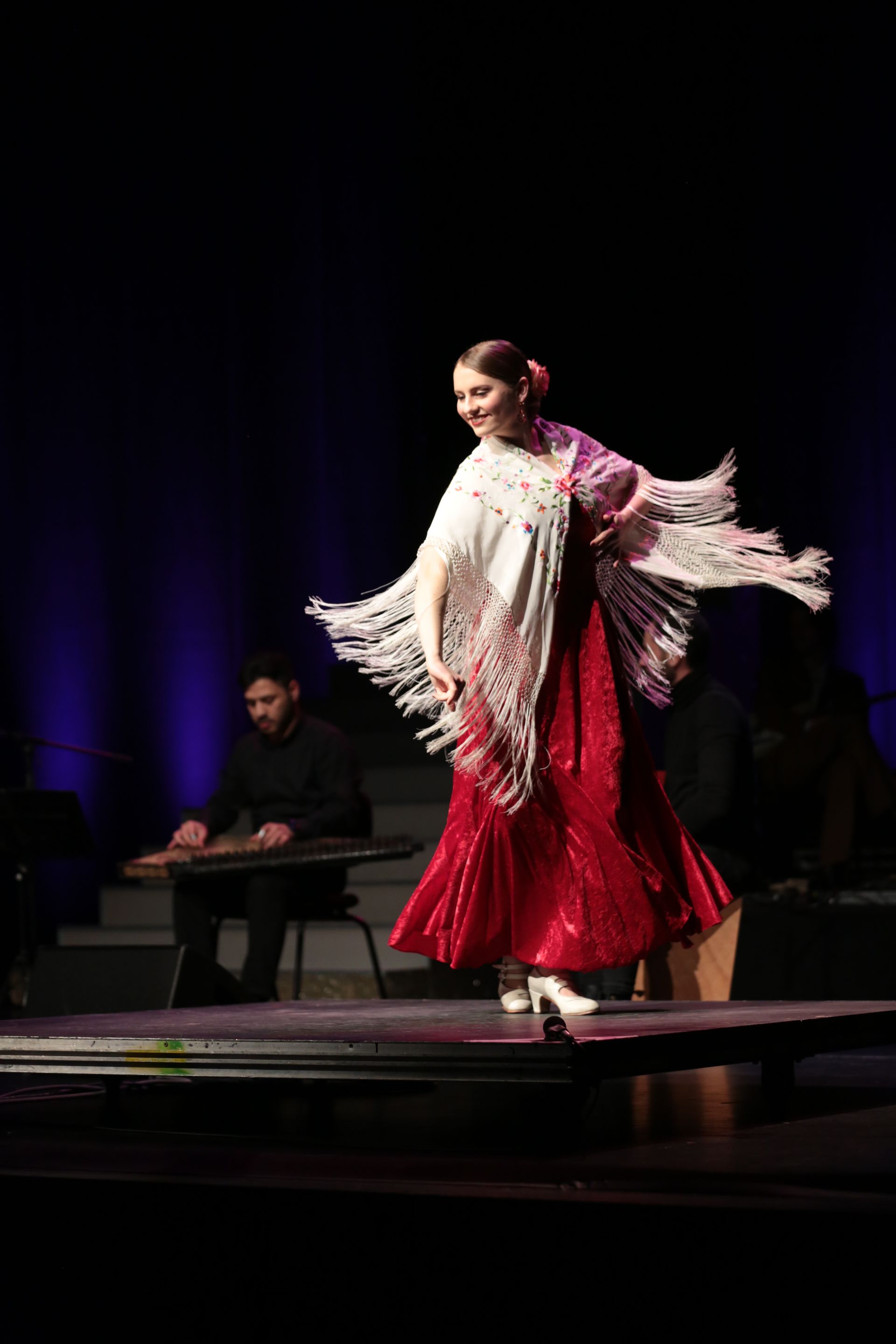 Natalia tanzt im Theaterhaus Stuttgart Flamenco