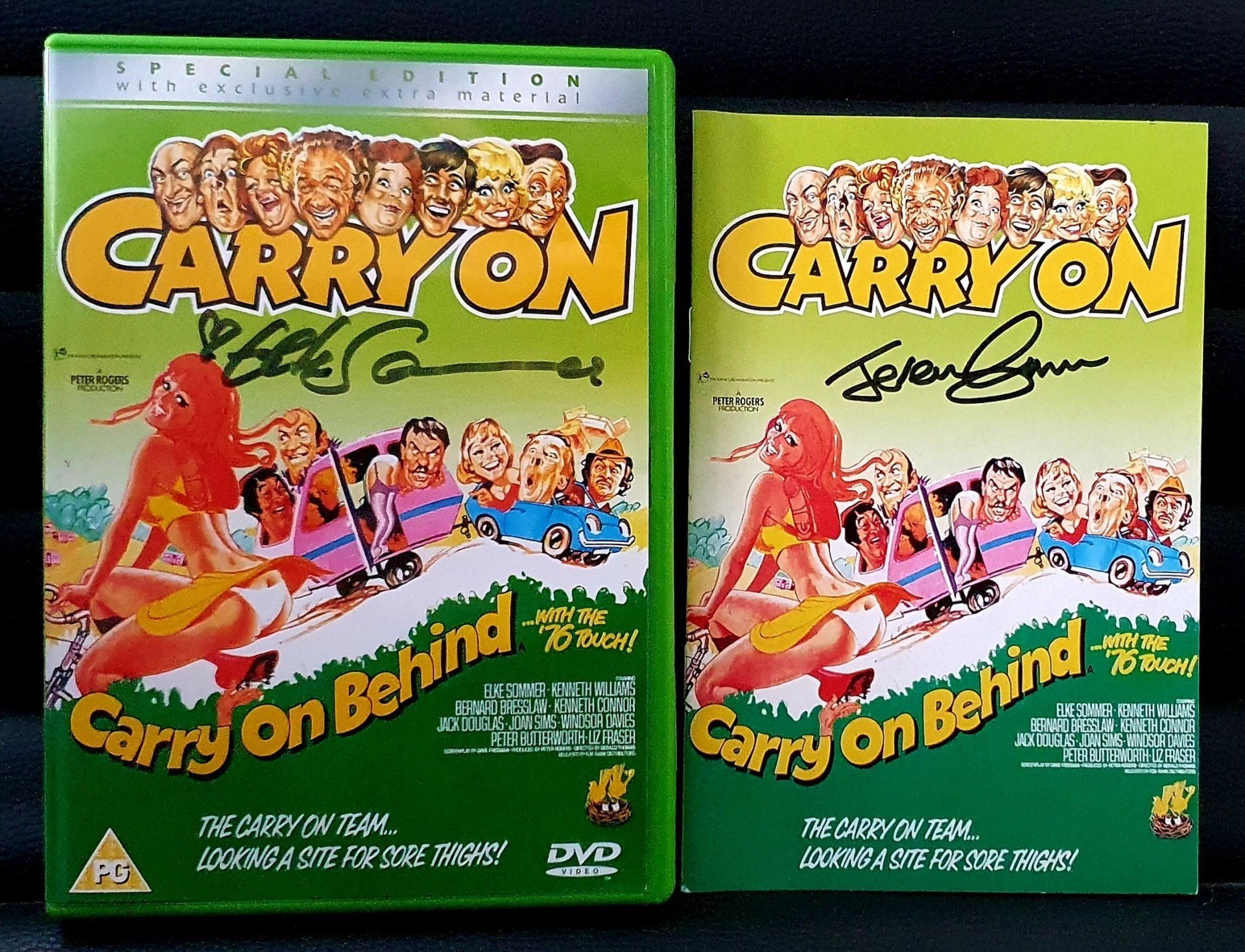 Carry On Films (Signed DVDs) 1967 To 1992