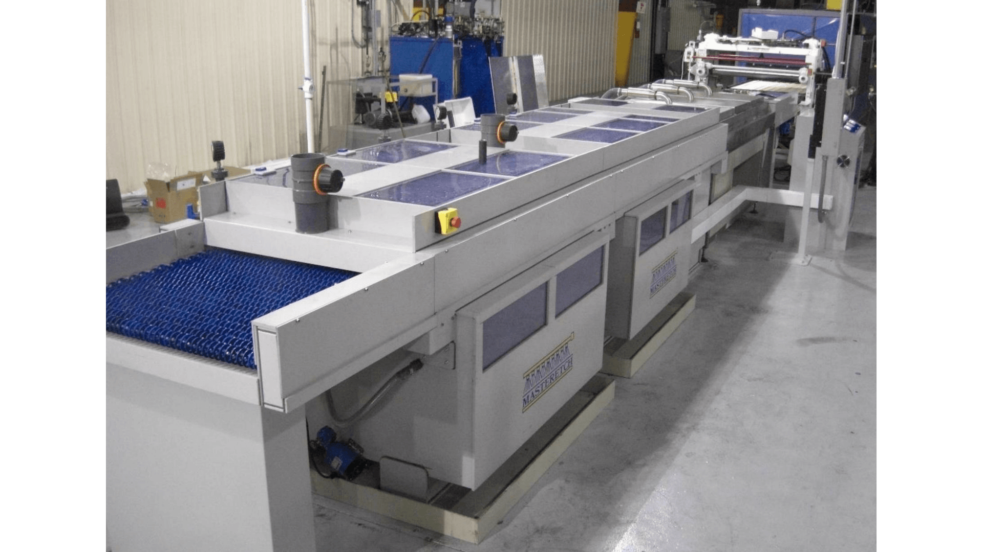 High volume Masteretch 750 etching line for clutch plates USA