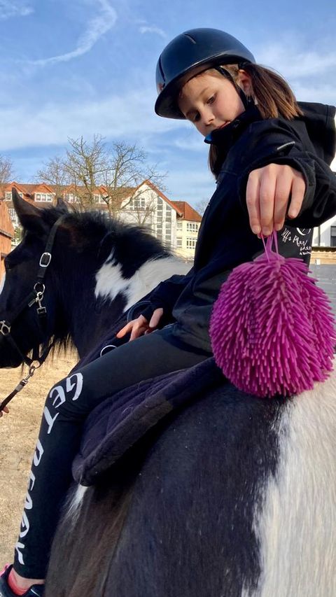 Reittherapie, therapeutisches reiten, Wolffs Pferdestärken, reiten bad essen