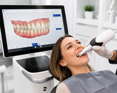 Digitaler Intraoralscan in Leichlingen bei Dr. Bodenhausen – präzise 3D-Zahnmedizin ohne Abdrücke