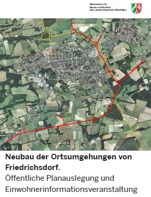 Planauslegung Einwohnerinformationsveranstaltung L788 L791 Ortsumgehung Friedrichsdorf