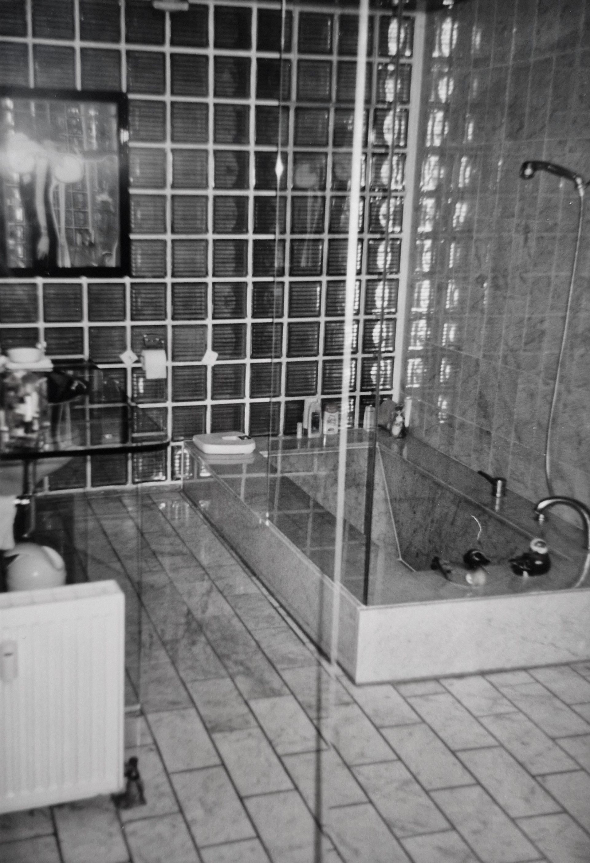 Glasbausteine im Sanitärbereich