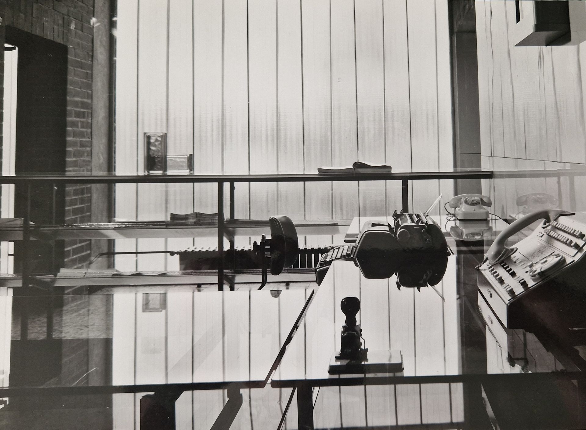 Empfangsbereich aus Glas