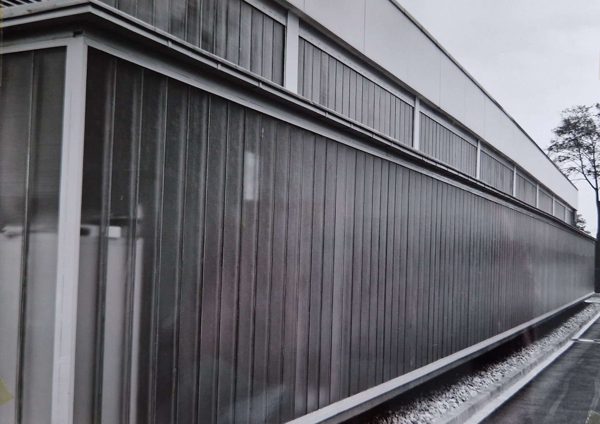 Profilglas Industriegebäude