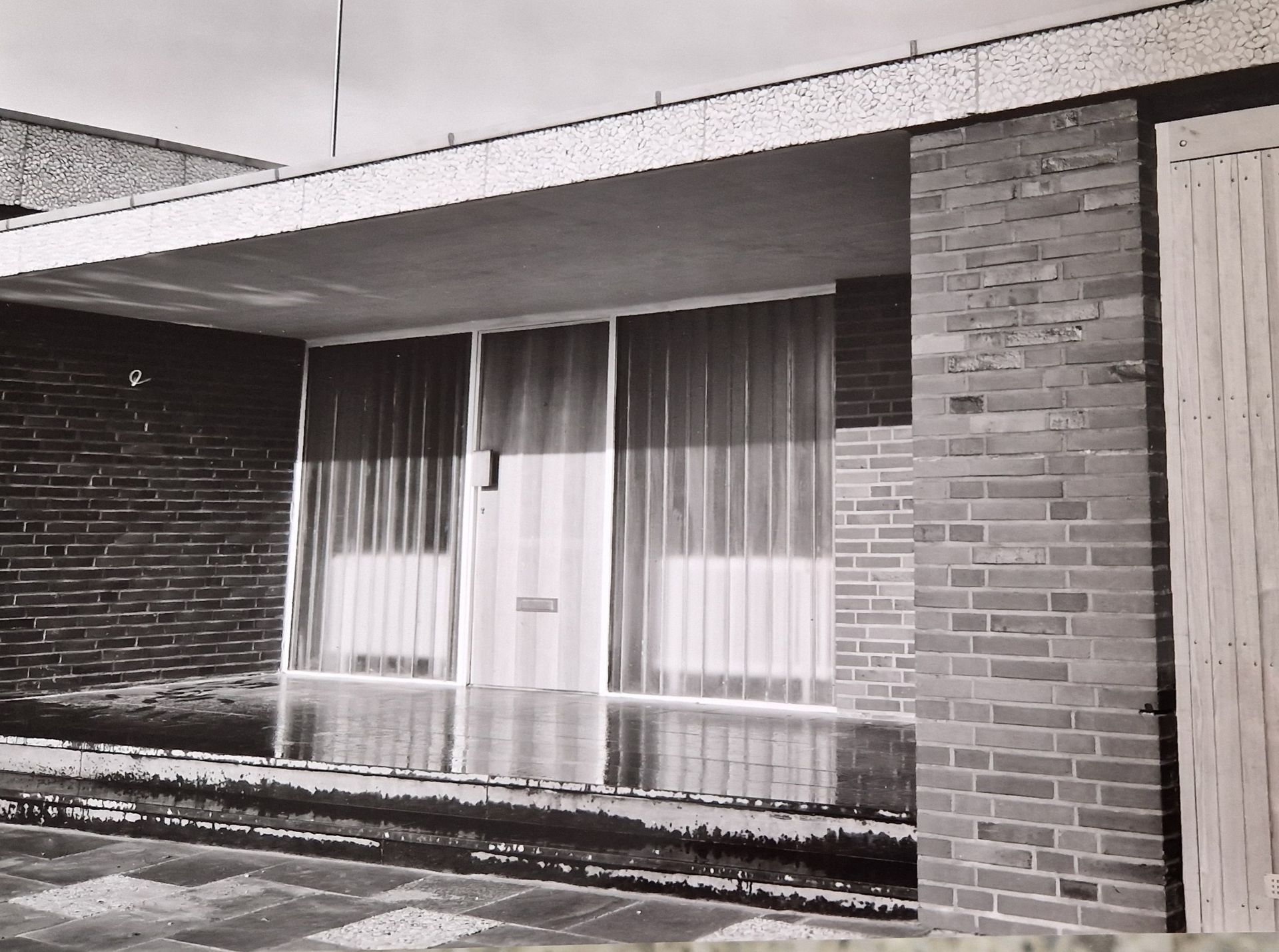 Profilglas für Wohnungeingang